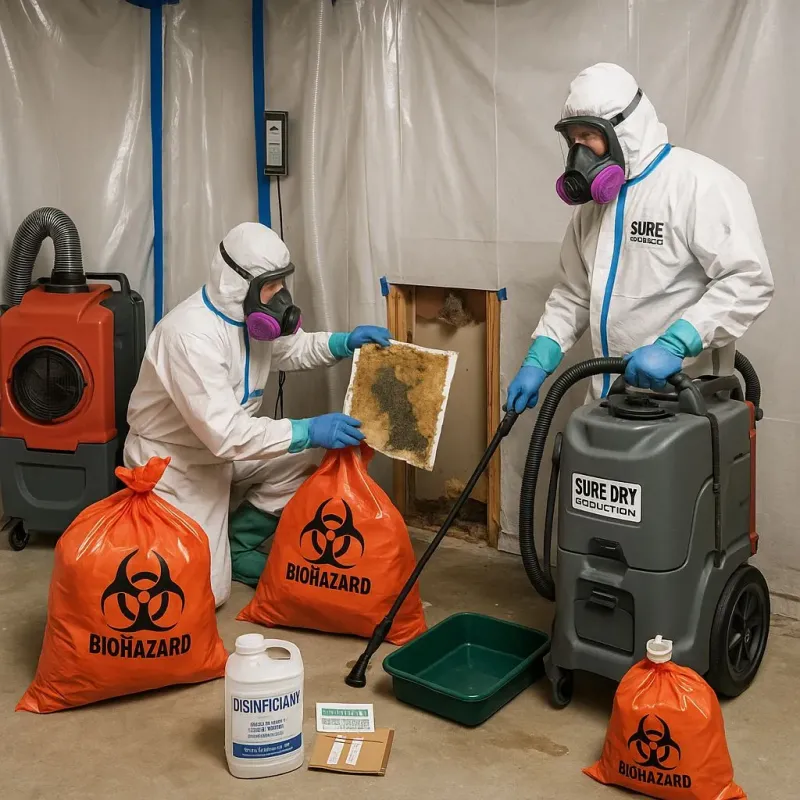 Contaminated Water Handling Protocols process in Castine, ME