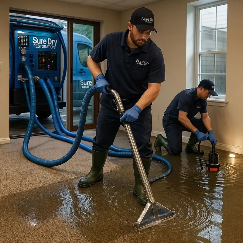 Water Extraction and Removal process in Castine, ME